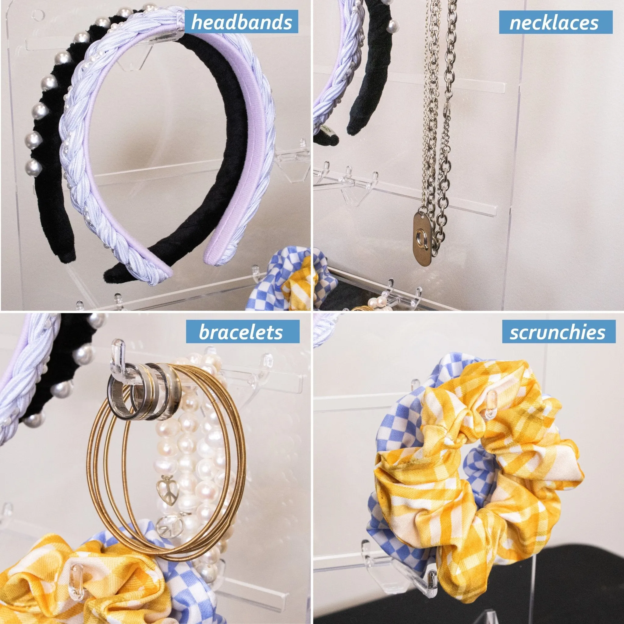 All In One Jewelry Accessories and Headband Holder