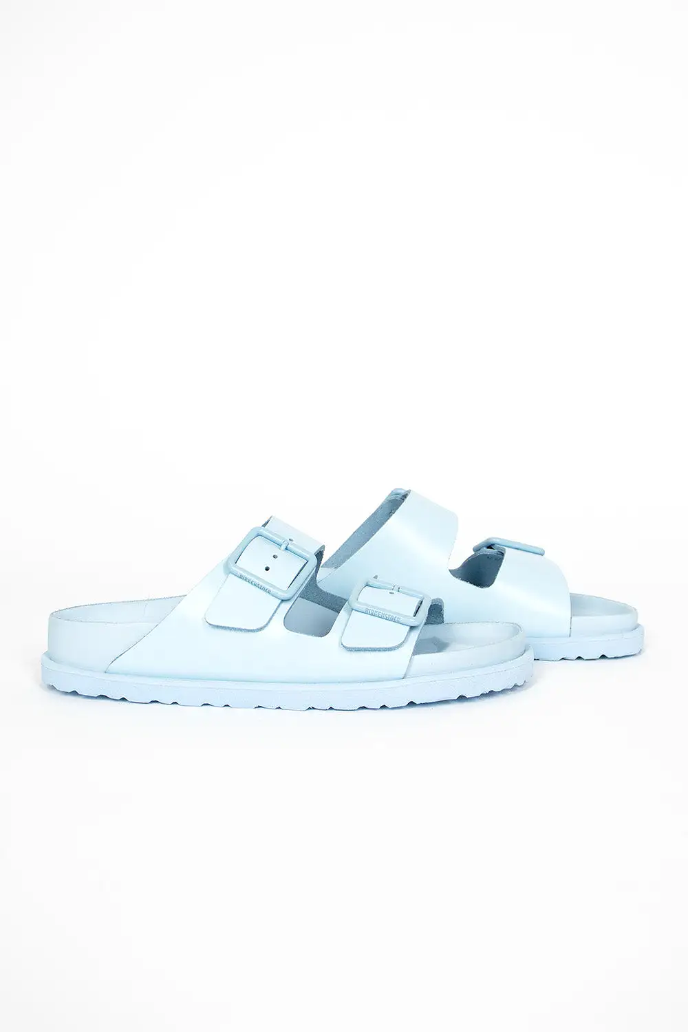 Arizona Nappa Sandal Powder Blue