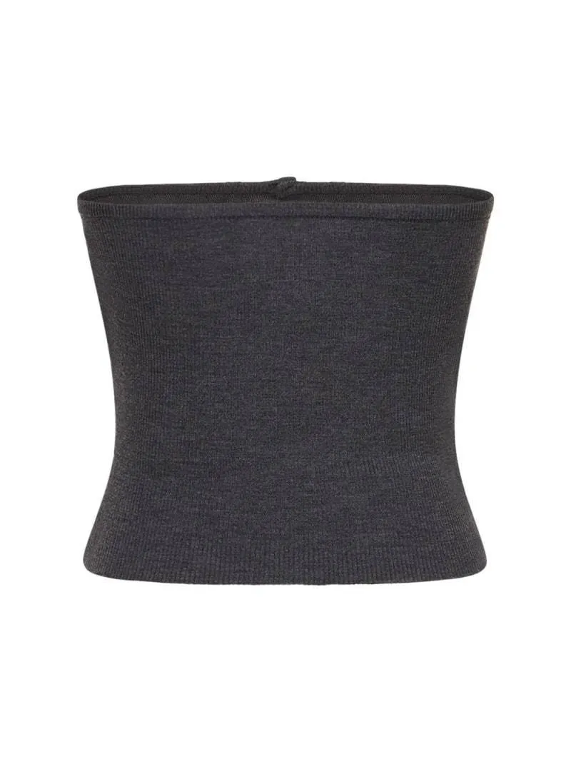 AURALEE  |Casual Style Wool Sleeveless Plain Party Style Office Style