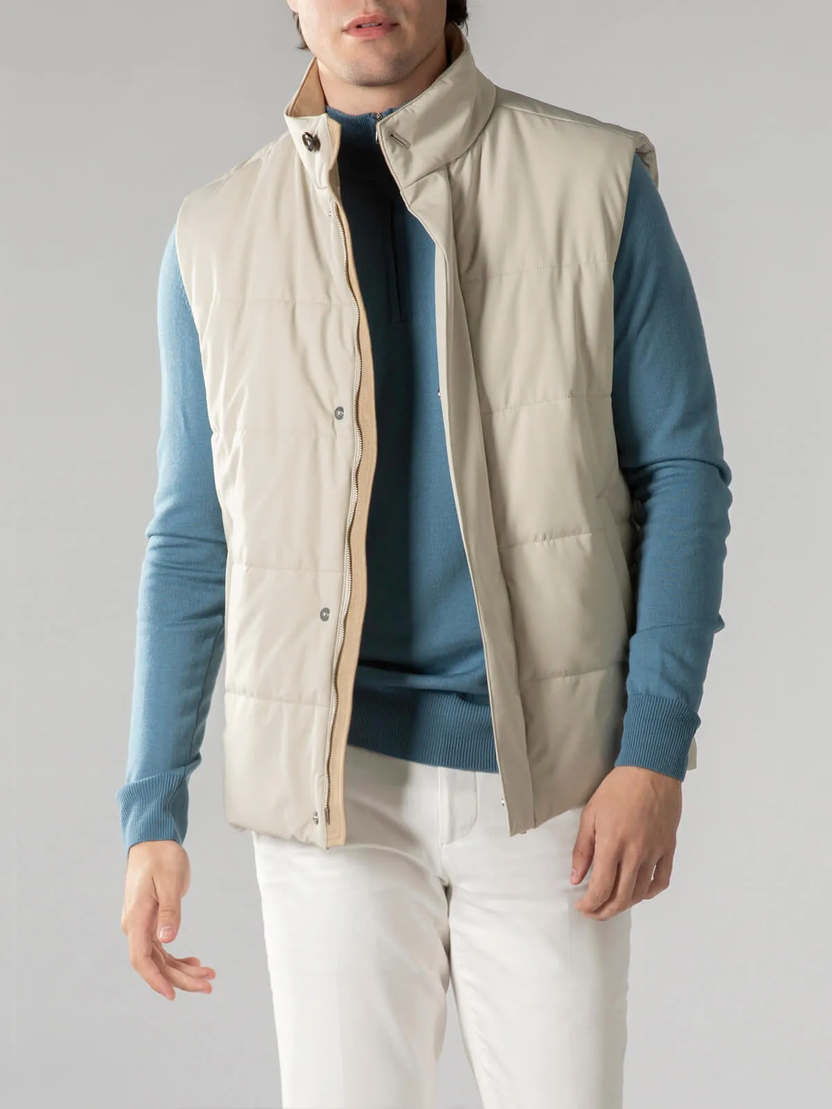 Beige AUR1 Body Warmer