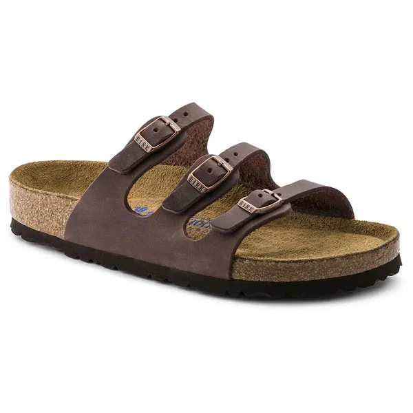 Birkenstock Florida Soft Footbed Oiled Leather Sandals (Women’s)