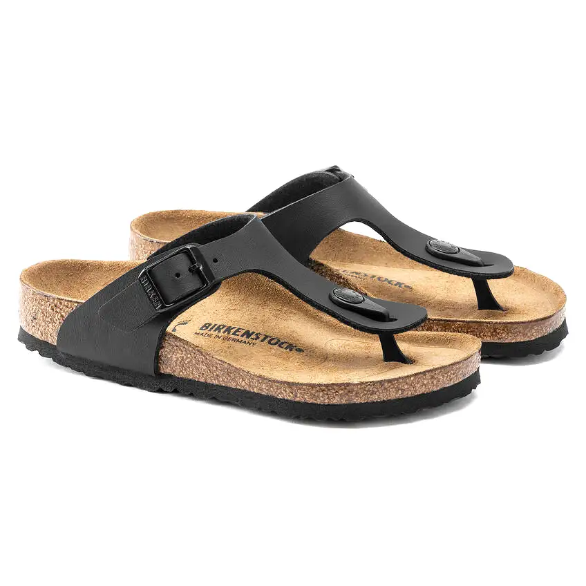 BIRKENSTOCK Kids' Gizeh Birko-Flor (Black)