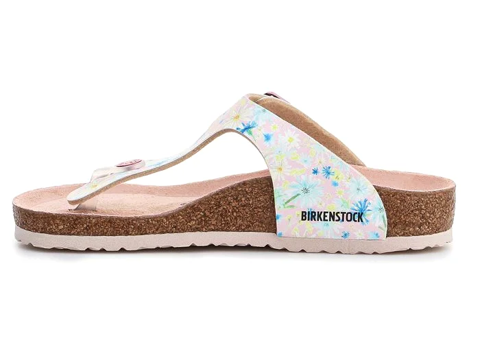 Birkenstock Kids' Gizeh Birko-Flor (Light Rose)