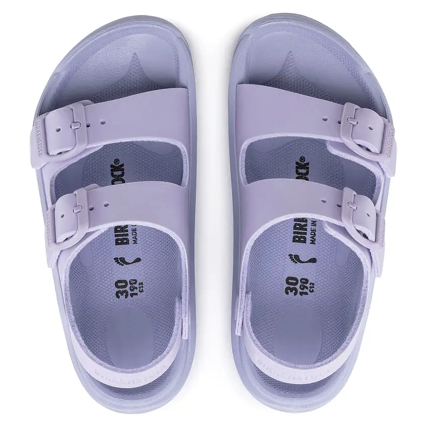 Birkenstock Kids' Mogami Birko-Flor (Icy Purple Fog Monochrome)