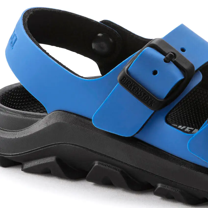 Birkenstock Kids' Mogami Kids Birko-Flor (Ultrablue+Black - Narrow Fit)