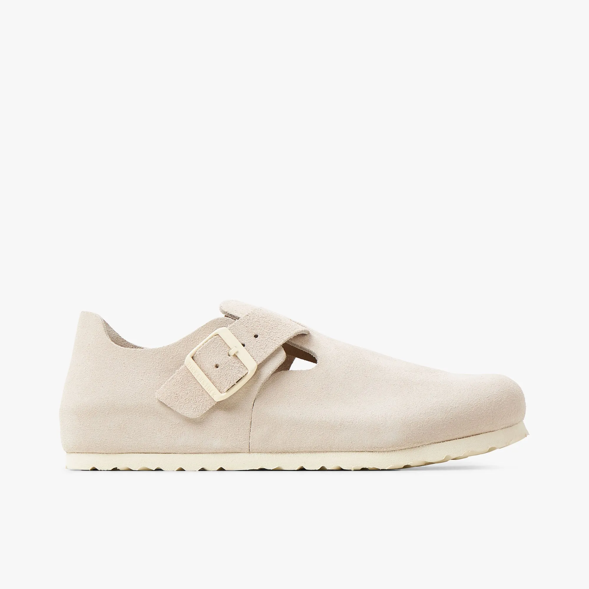 Birkenstock London Suede / Antique White