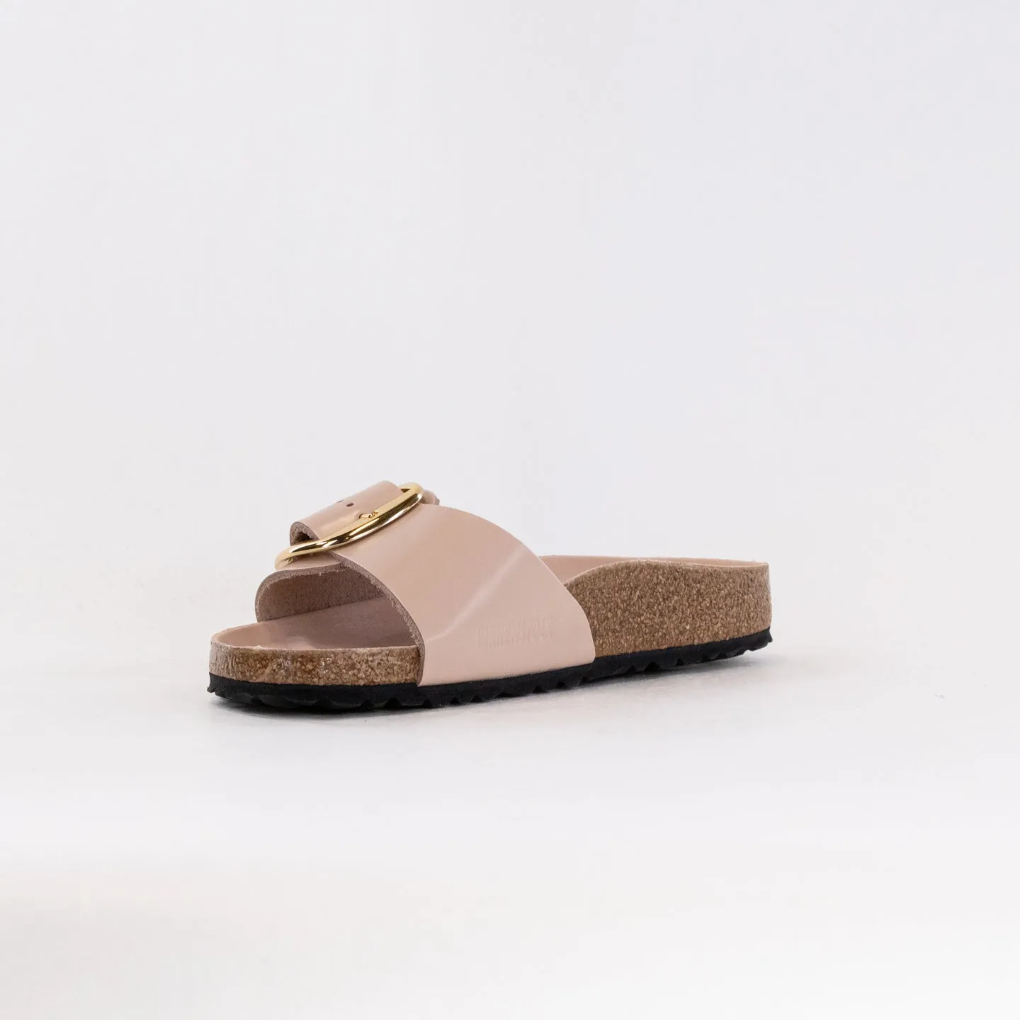 Birkenstock Madrid Big Buckle (Women's) - High Shine New Beige