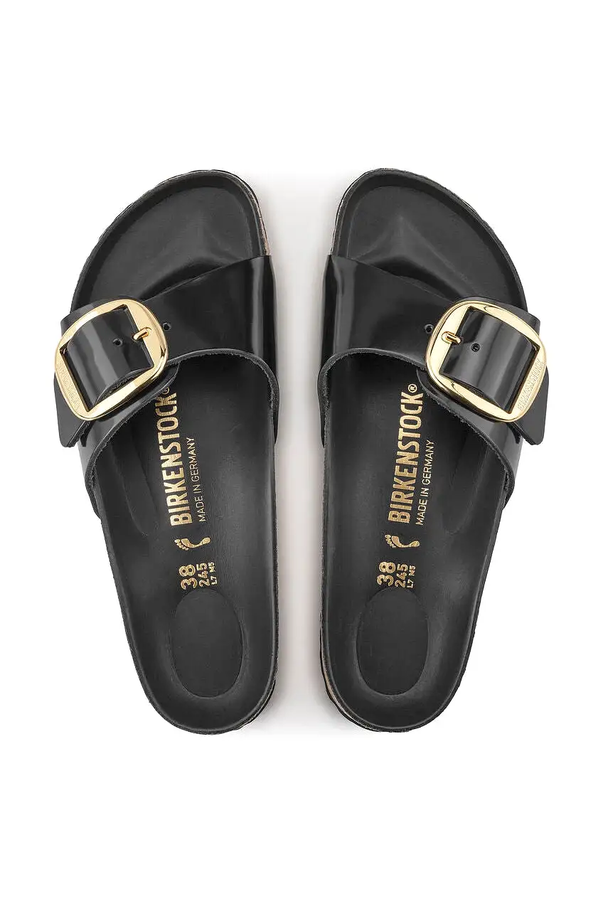 Birkenstock Madrid High Shine Black