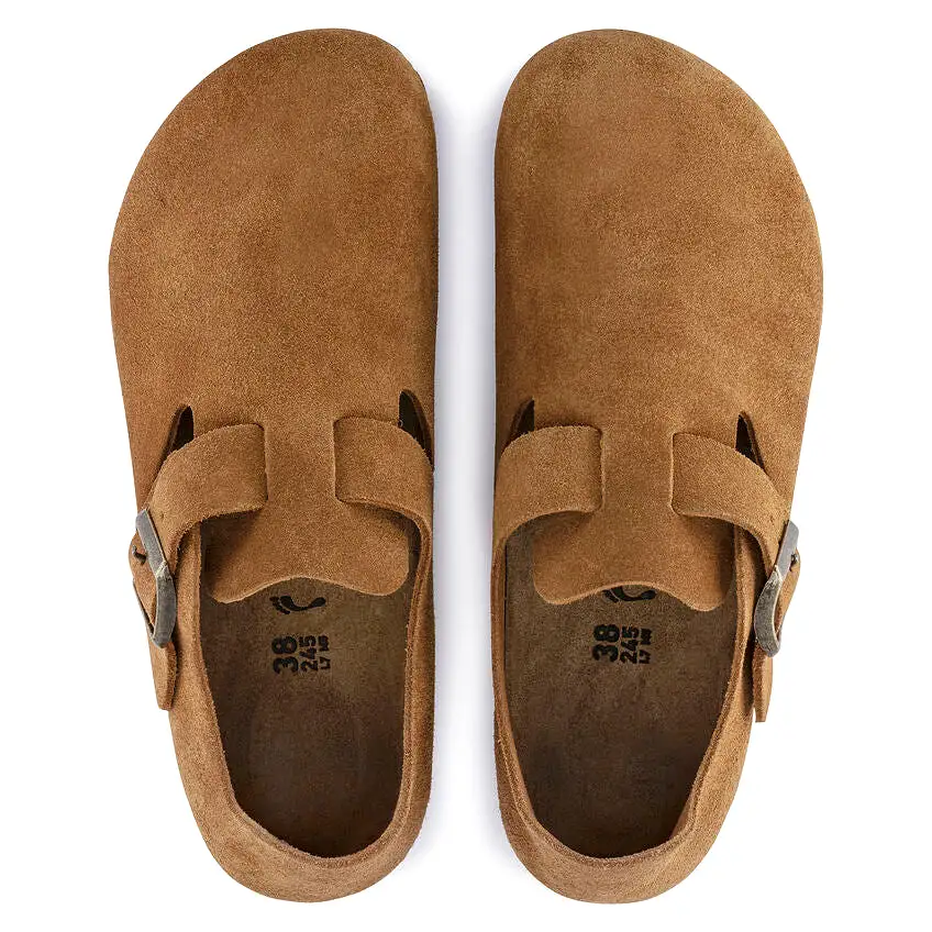 Birkenstock Men's London Suede Leather (Mink - Regular fit)