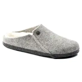 Birkenstock UNISEX Zermatt Shearling Wool Felt (Light Gray - Narrow Fit)