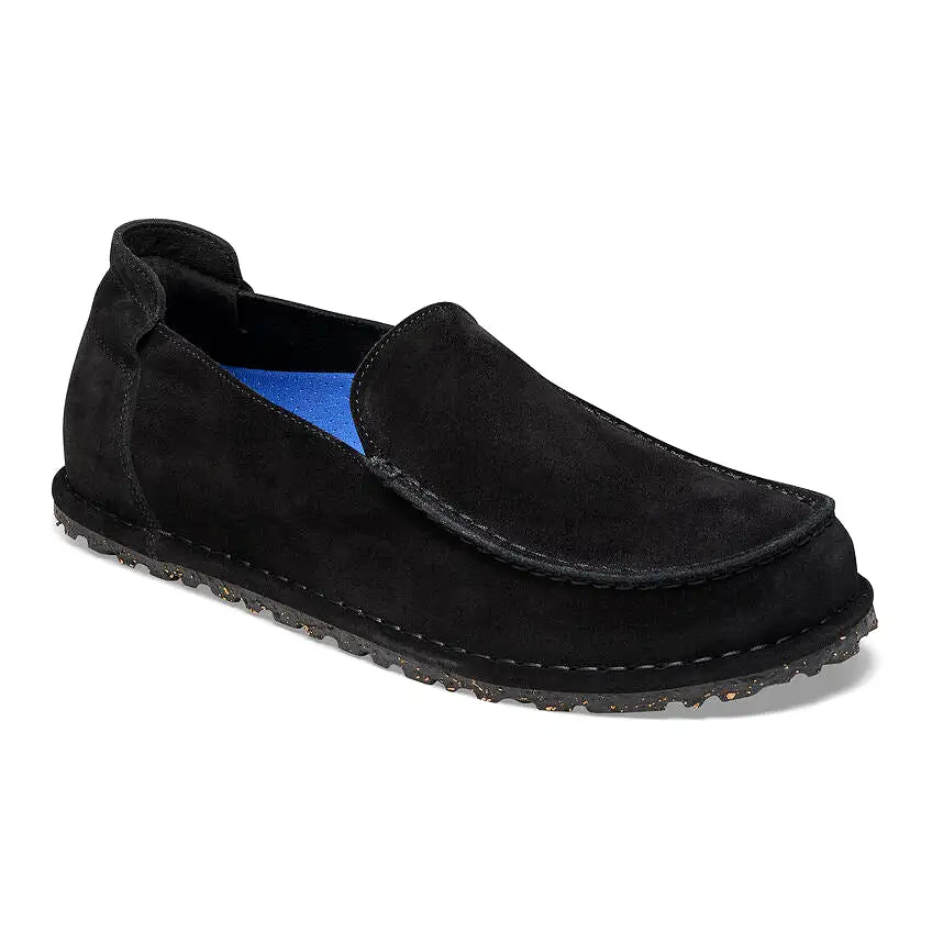 Birkenstock Women's Utti Suede Leather (Black - Narrow fit)