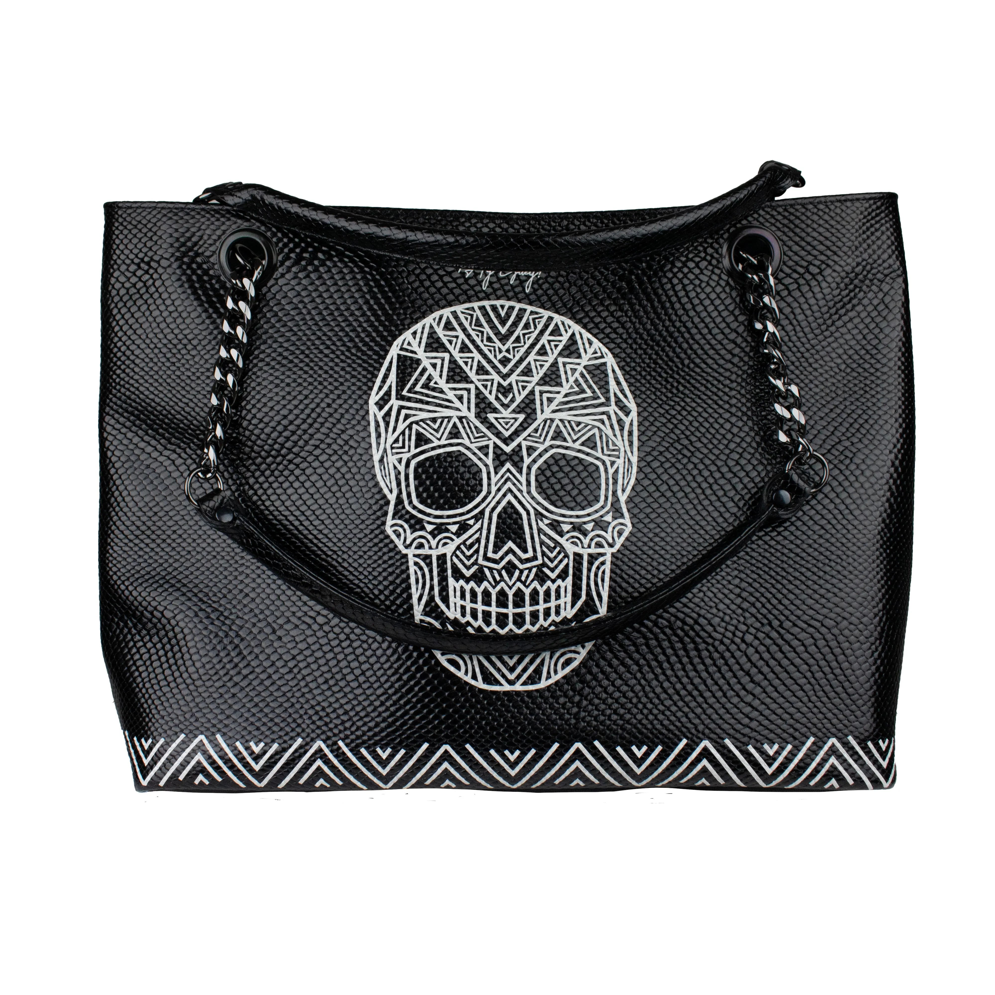 Bolsa Tote - Calavera Línea