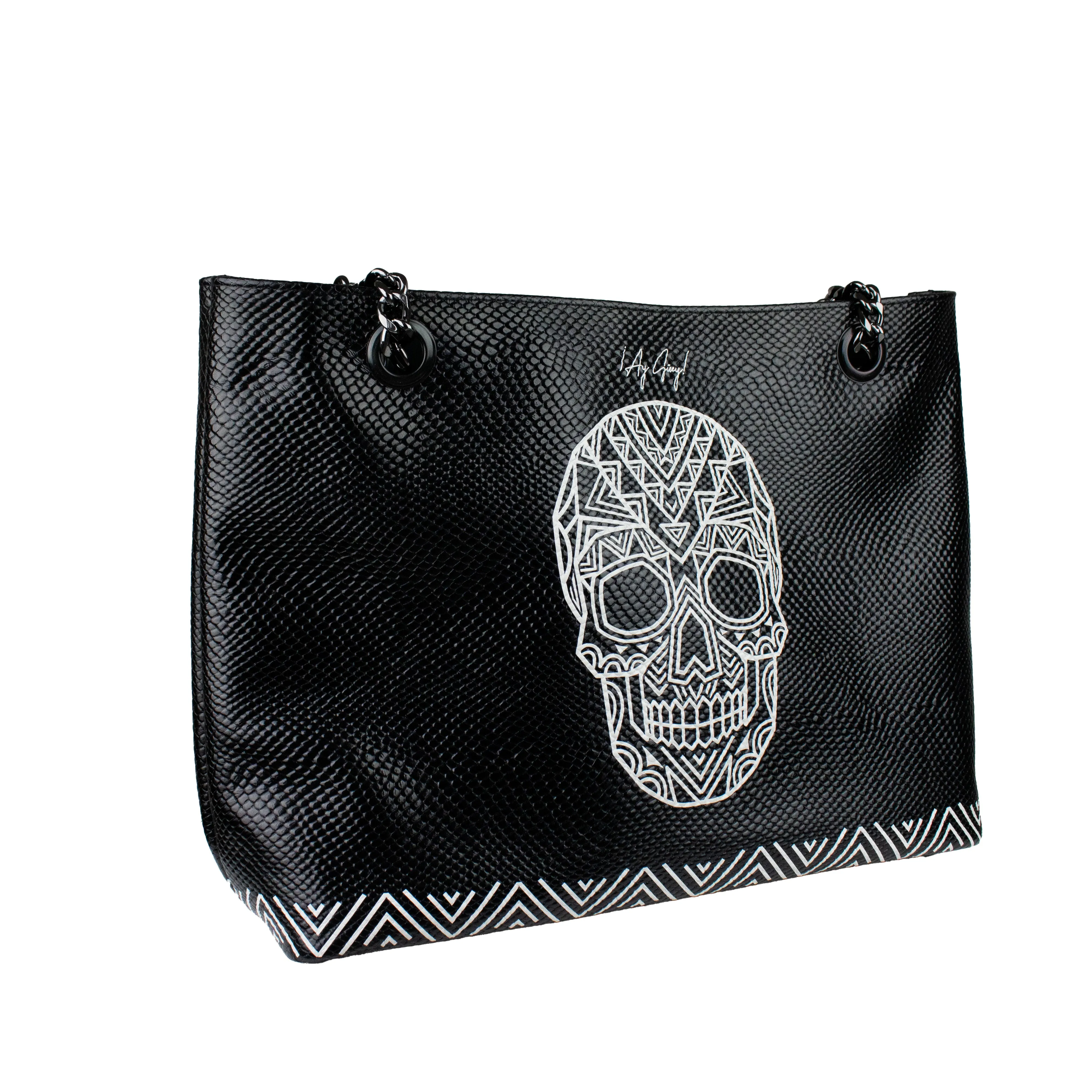 Bolsa Tote - Calavera Línea