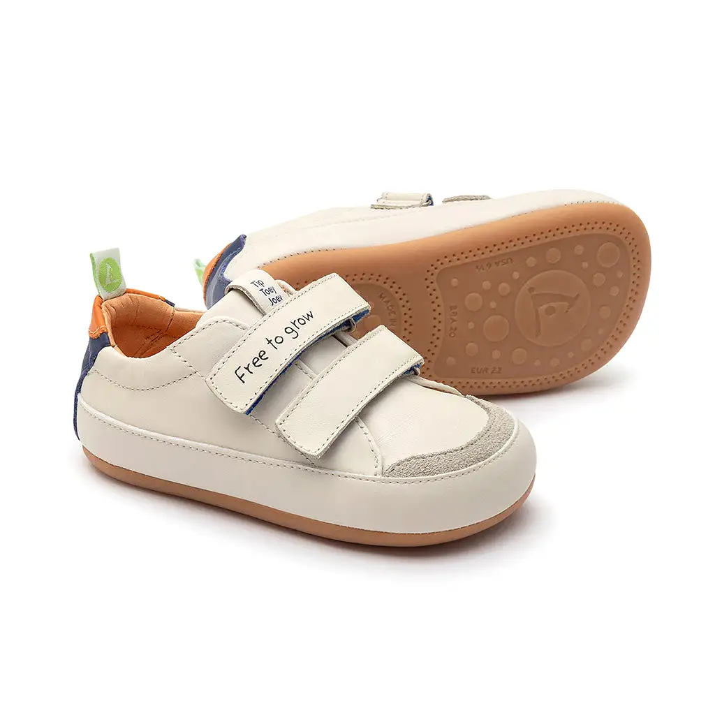 Bossy Play Sneakers - Tapioca / Tangerine / Deep Ocean