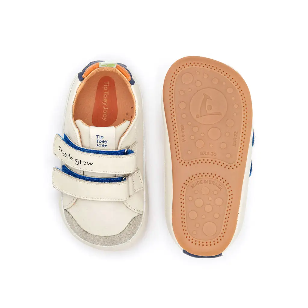 Bossy Play Sneakers - Tapioca / Tangerine / Deep Ocean