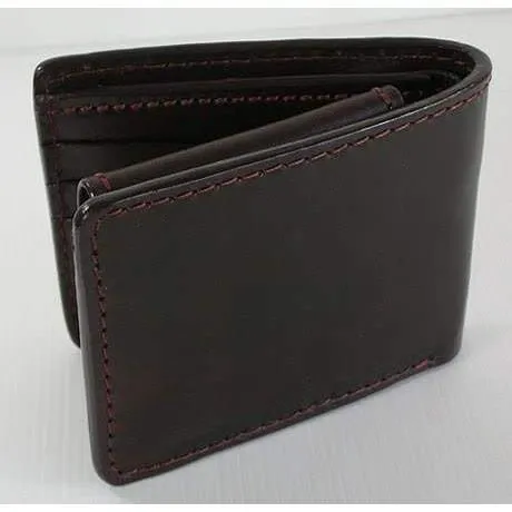 Brown Leather Men's Cross Wallet