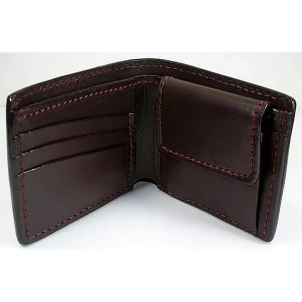 Brown Leather Men's Cross Wallet