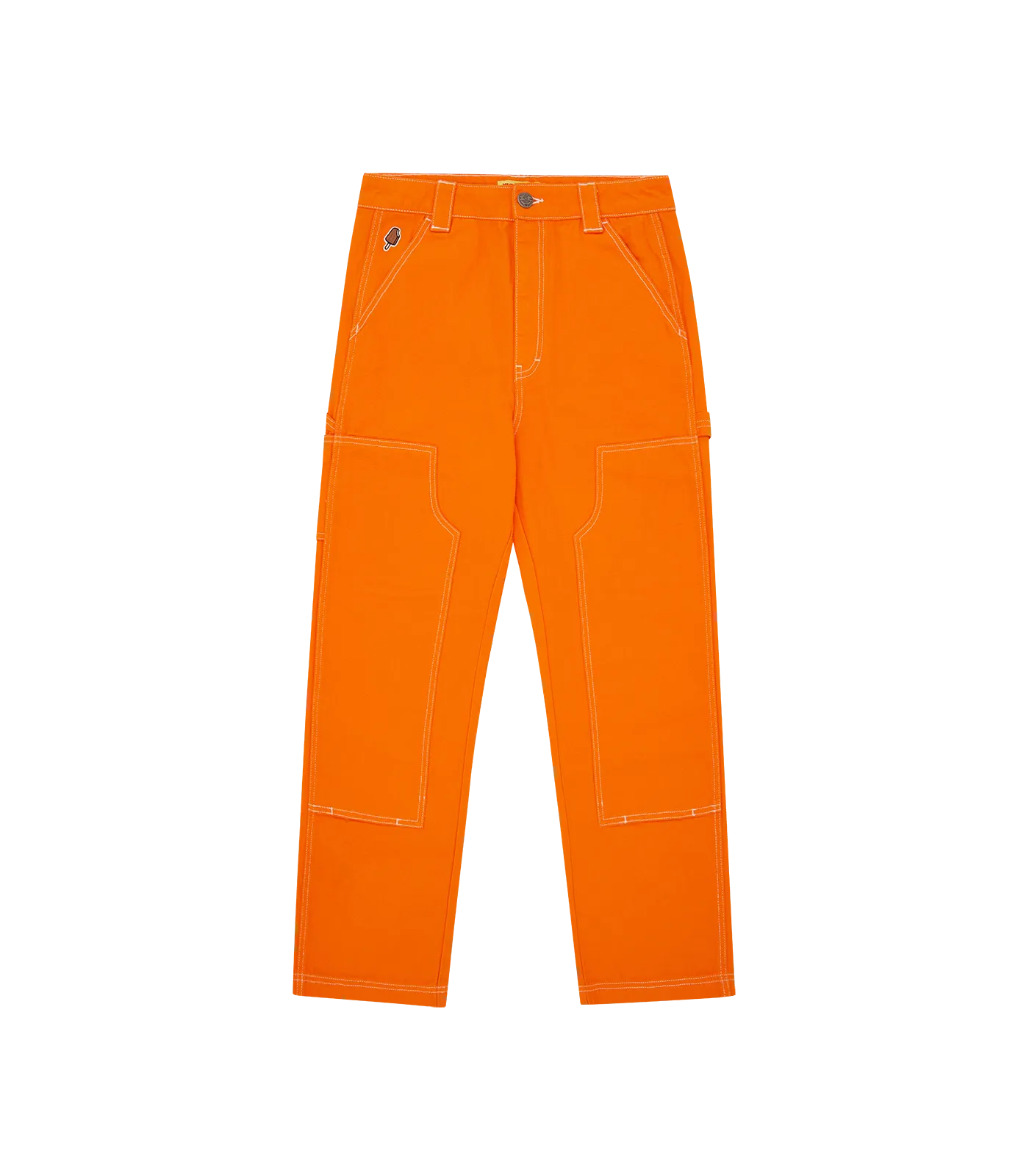 CANVAS CARPENTER PANT - ORANGE