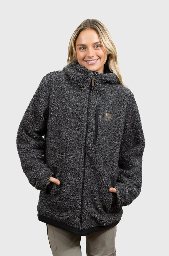 Chaqueta Canvas Reversible Woodstone V2 Black (Mujer)