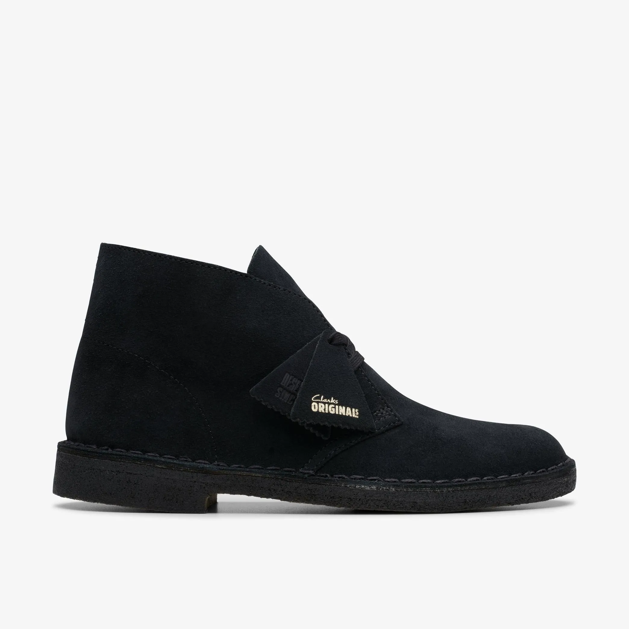 Clark’s DESERT BOOT Men’s - BLACK SUEDE