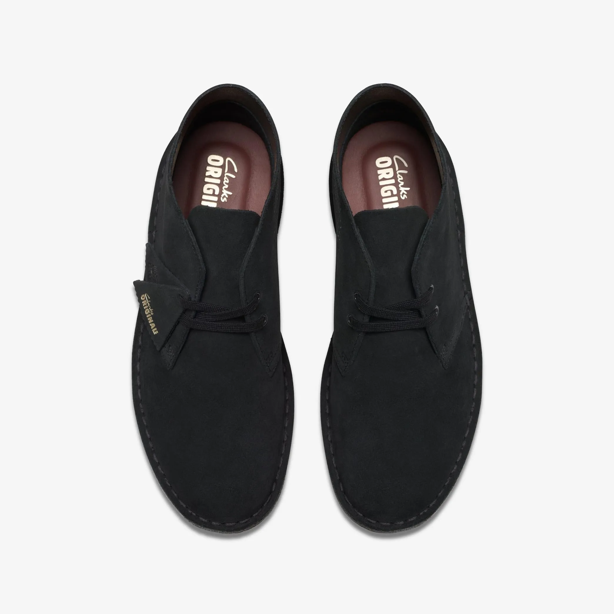 Clark’s DESERT BOOT Men’s - BLACK SUEDE