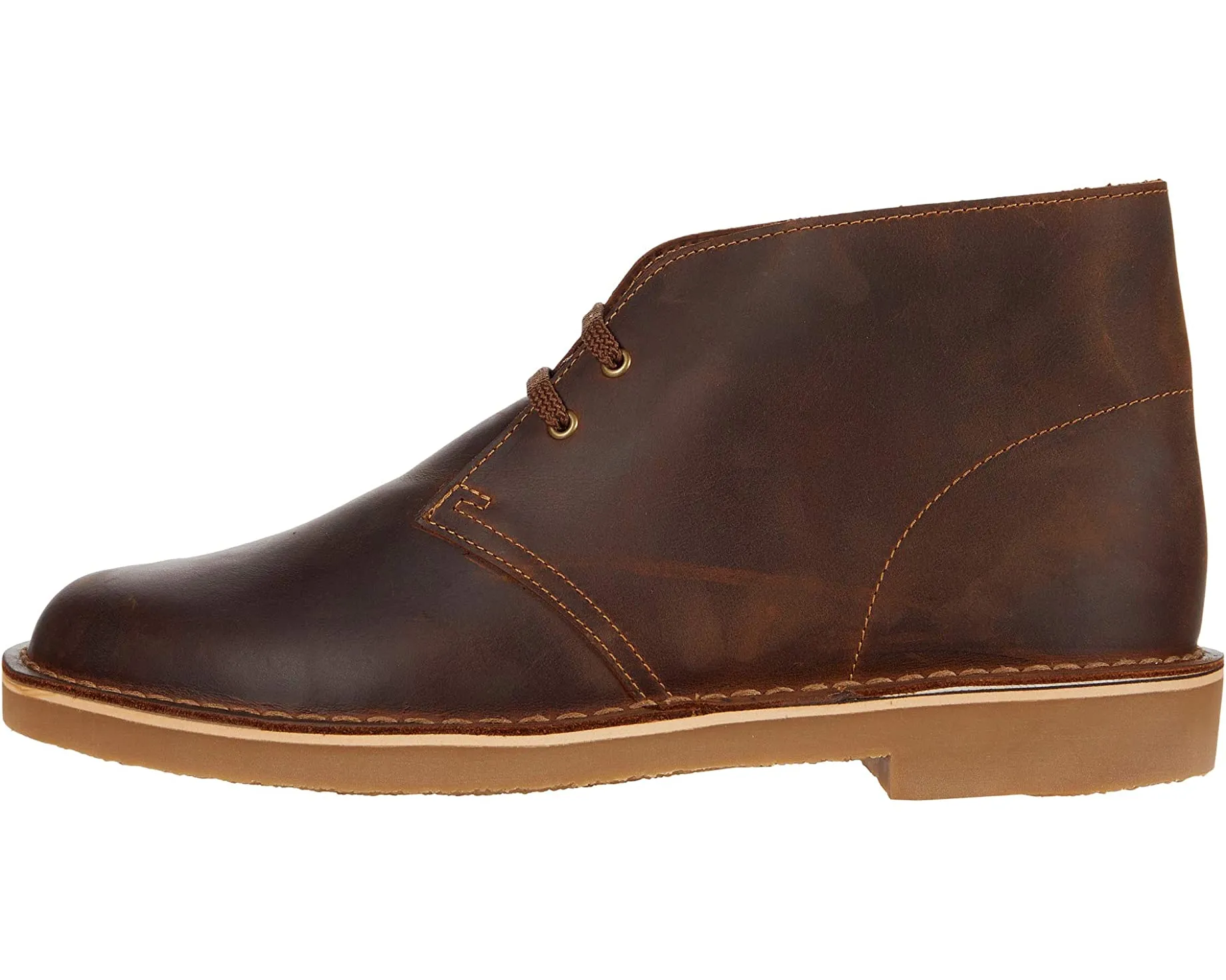 Clarks Men's Bushacre 3 Desert Boot Beeswax Leather