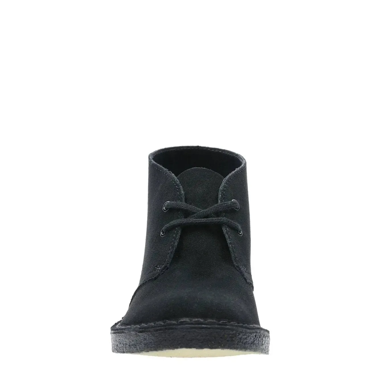 Clarks Originals Womens Desert Boot Black Suede