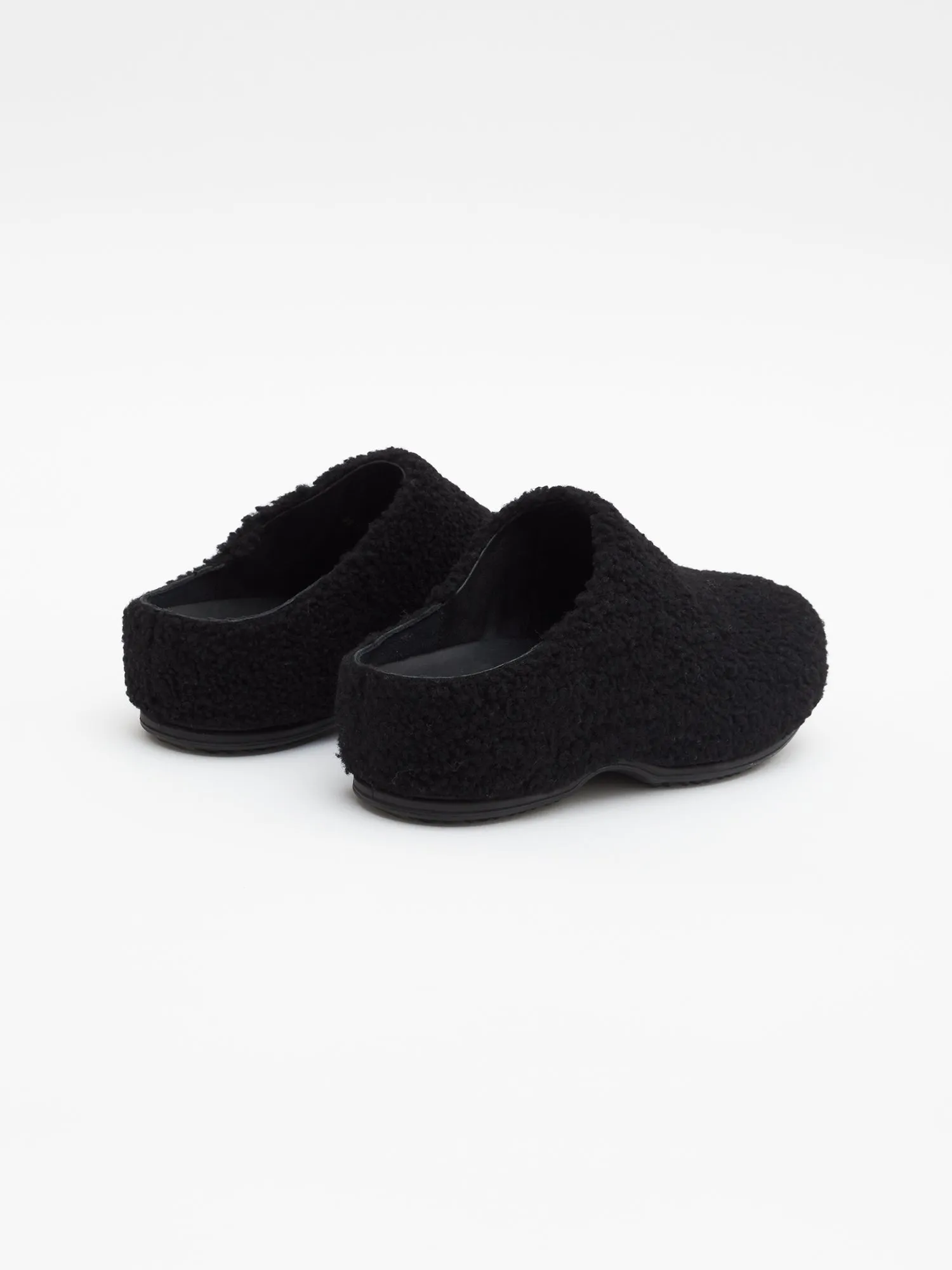 Closed Shearling ECCO Clogs