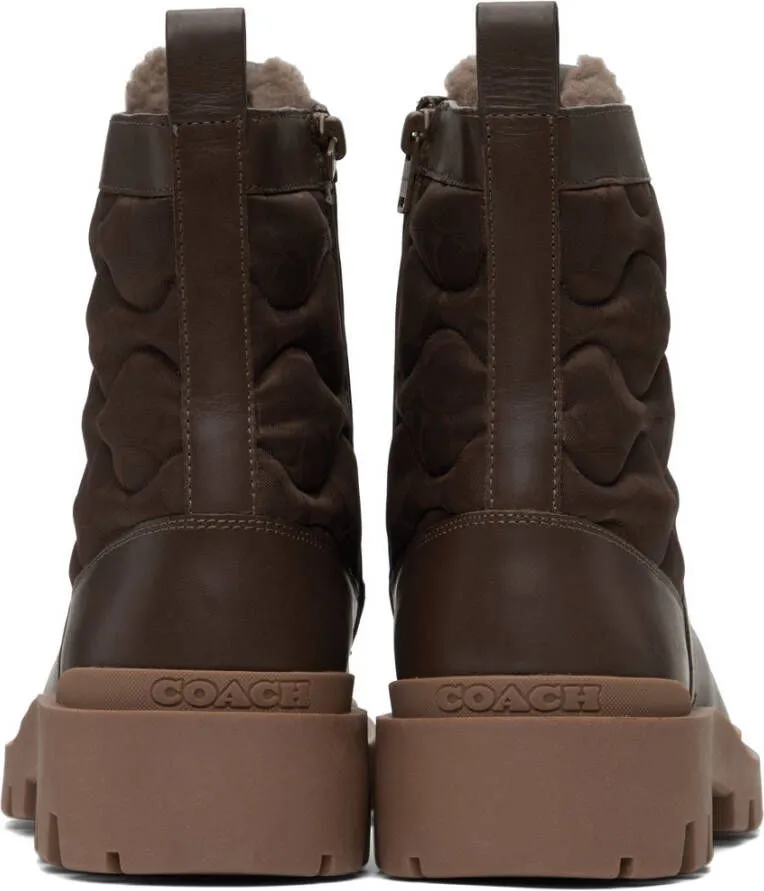 Coach 1941 Brown Citysole Boots