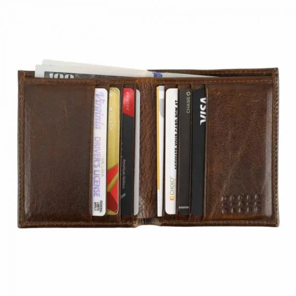 COMPACT WALLET BROMPTON BROWN