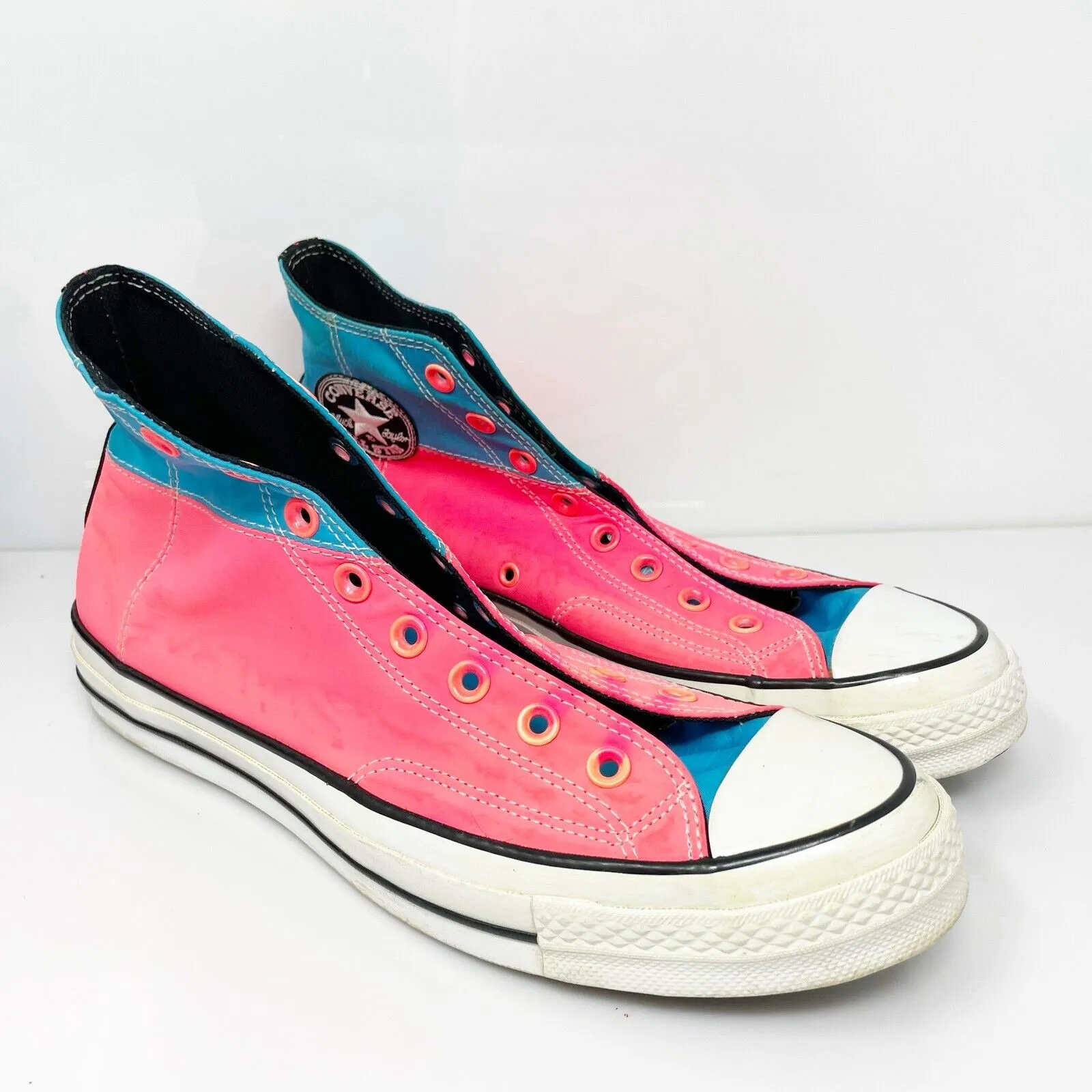 Converse Unisex CTAS 70 Hi 164087C Pink Casual Shoes Sneakers Size M 10 W 12