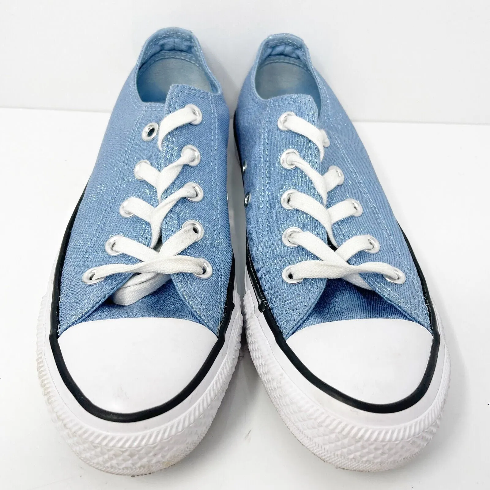 Converse Womens CT All Star OX 561710F Blue Casual Shoes Sneakers Size 6