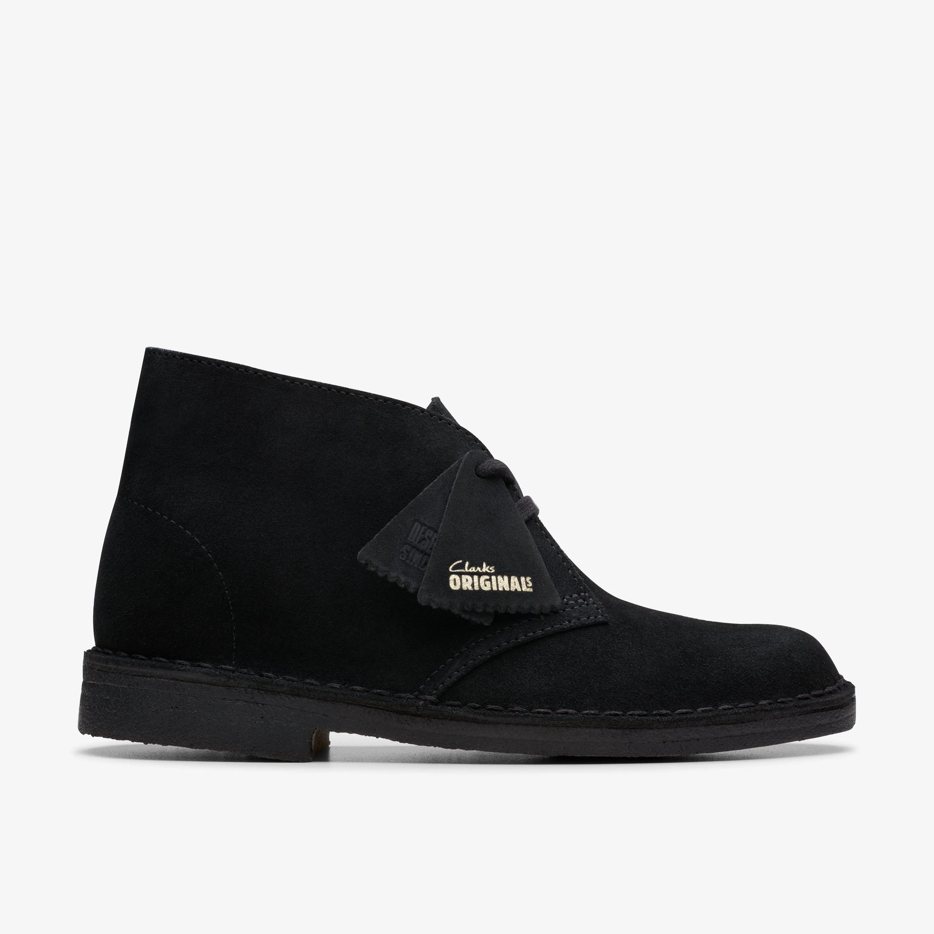 Desert Boot Black Suede