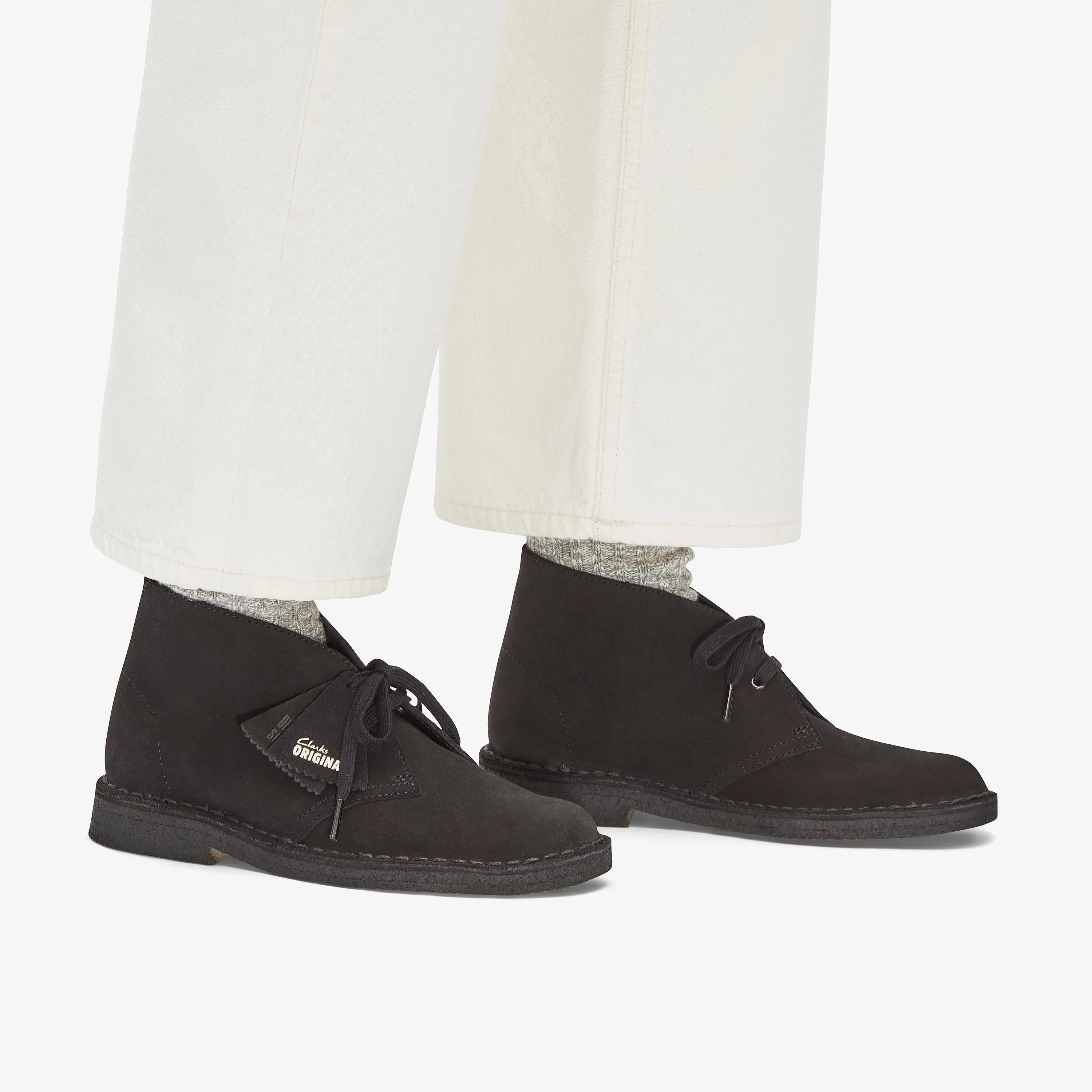 Desert Boot Black Suede