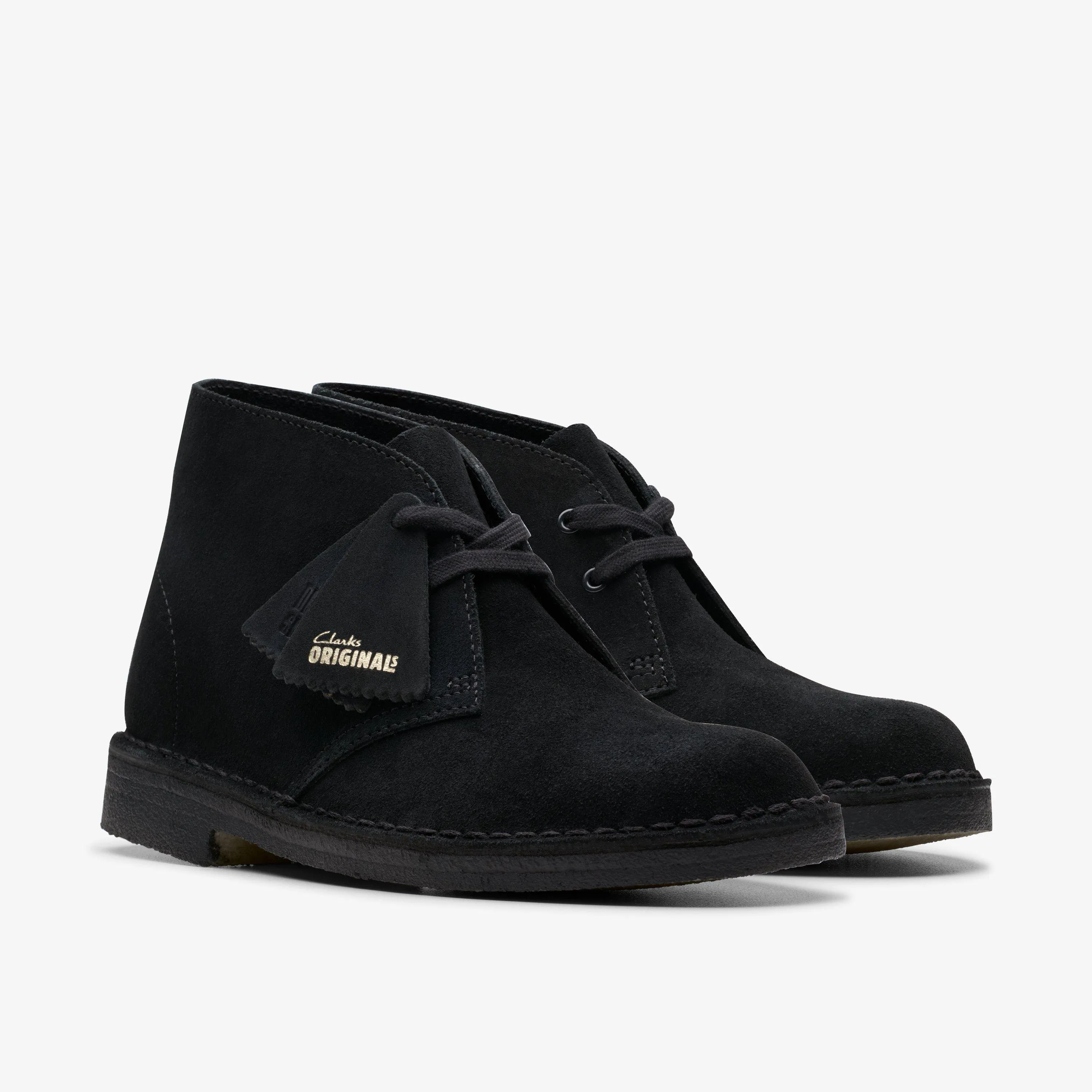 Desert Boot Black Suede