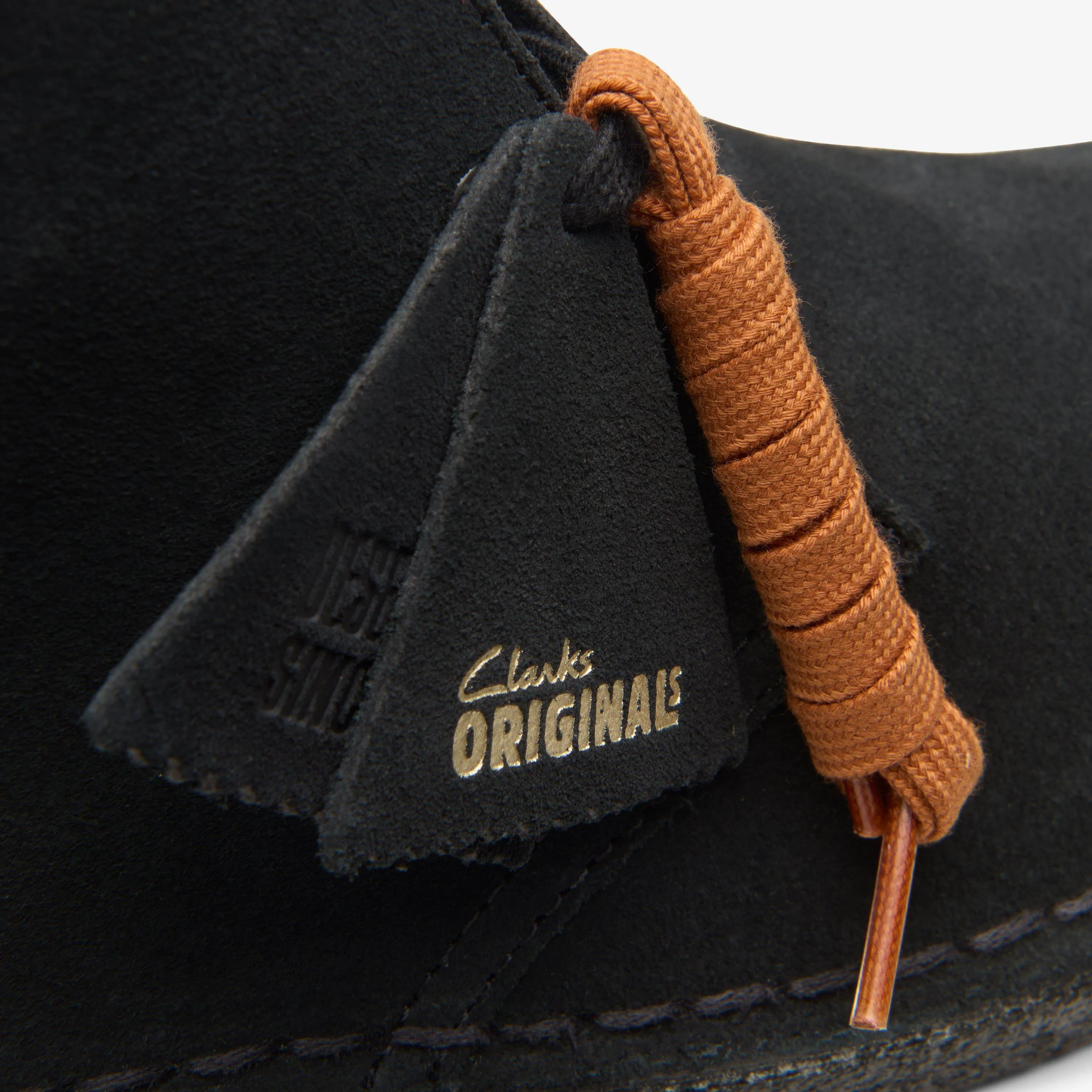 Desert Boot Black Suede