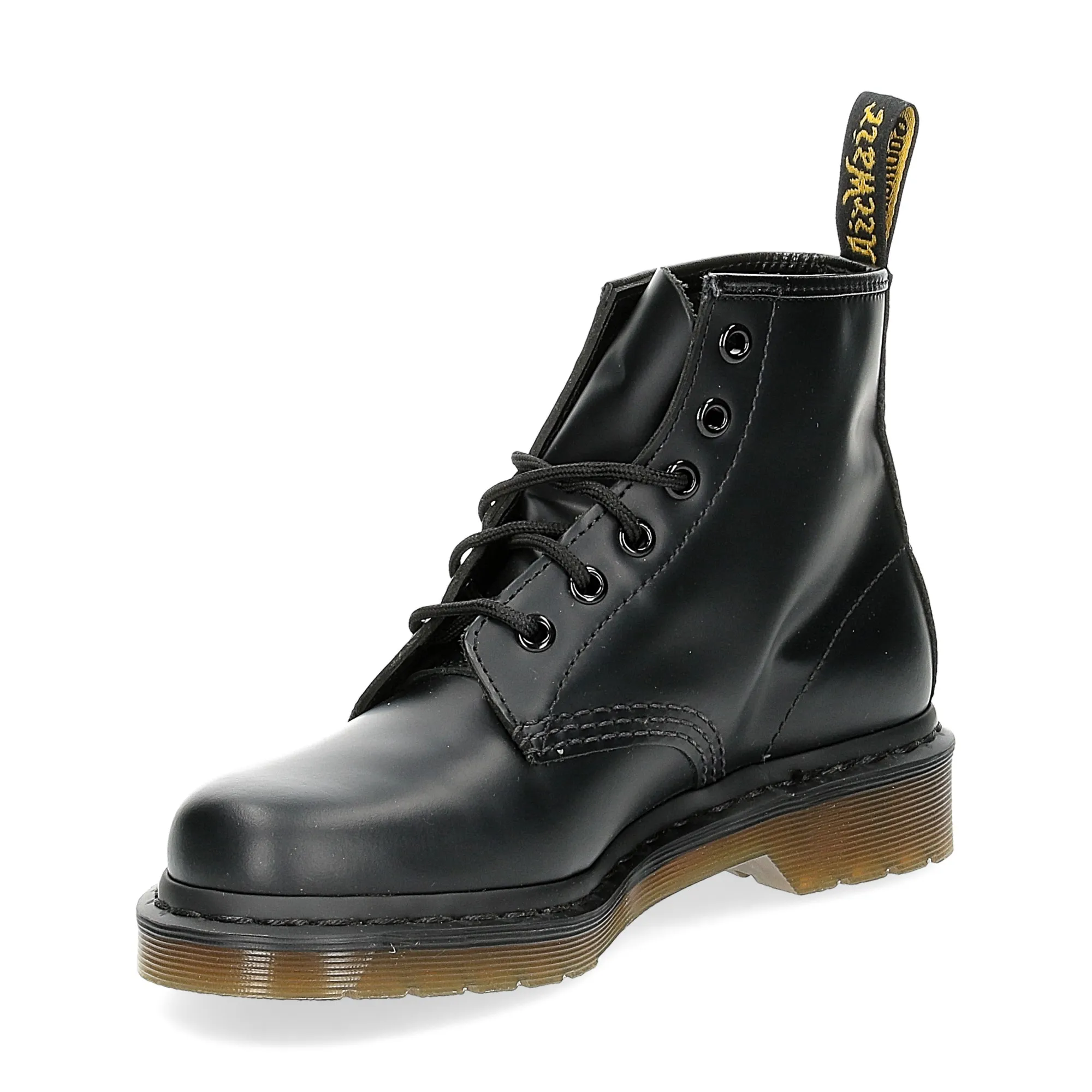 Dr. Martens Anfibi uomo 101 black smooth - Al Siletto | Al Siletto