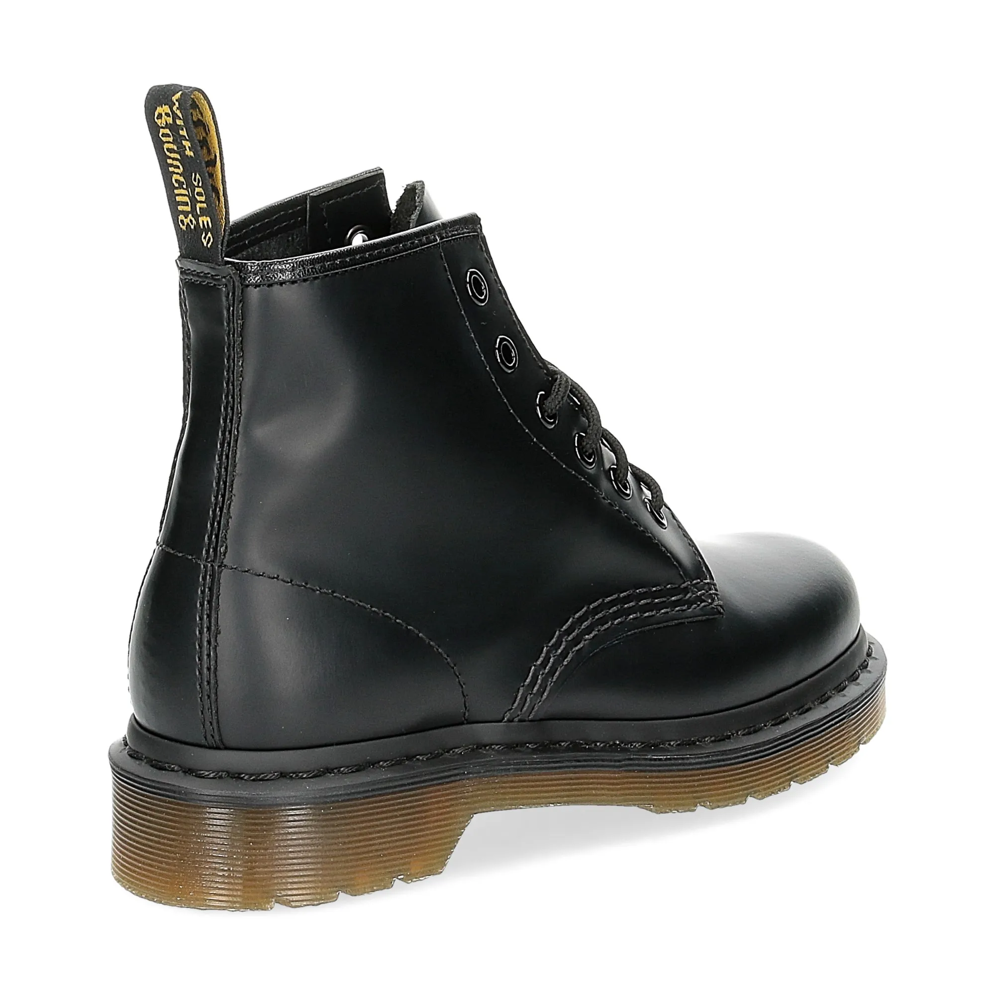 Dr. Martens Anfibi uomo 101 black smooth - Al Siletto | Al Siletto