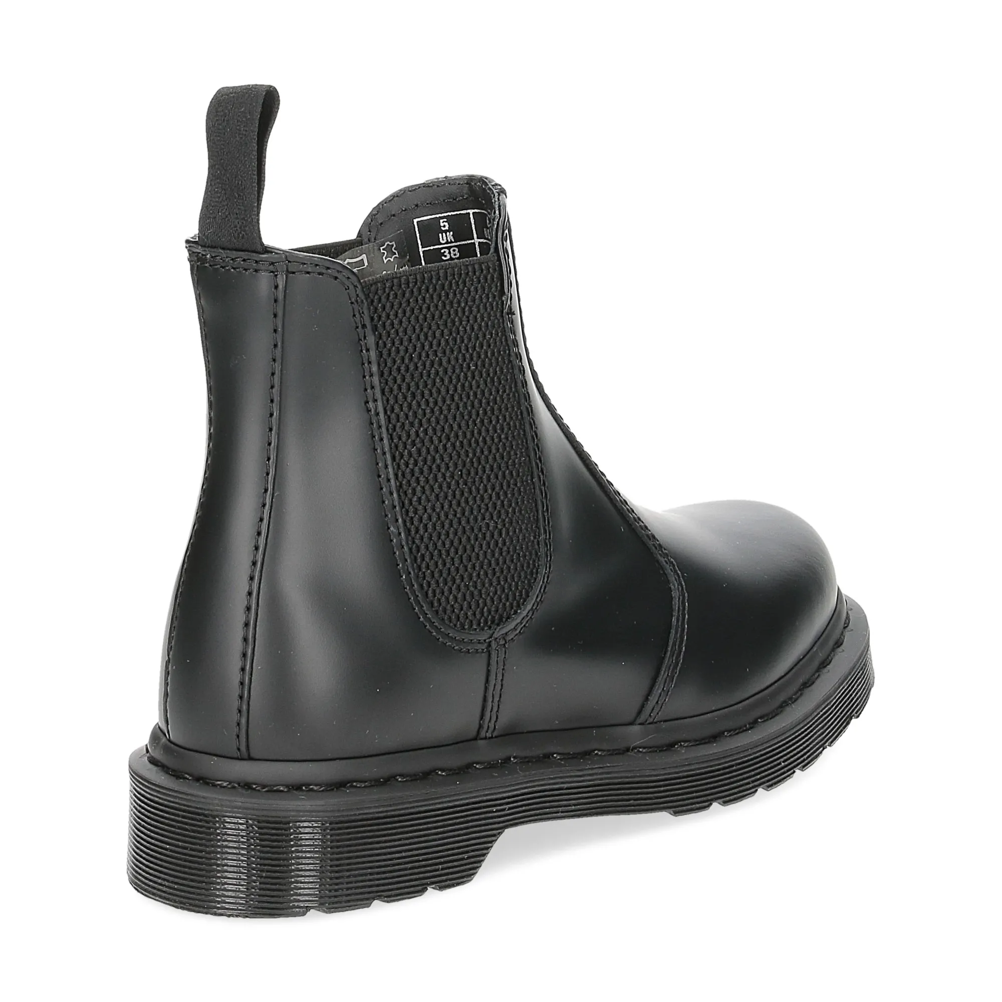 Dr. Martens Beatles Donna 2976 mono black smooth - Al Siletto | Al Siletto