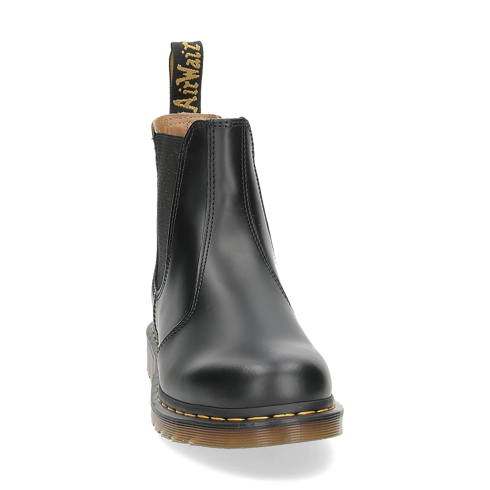 Dr. Martens Beatles Uomo 2976 black smooth yellow stich - Al Siletto | Al Siletto