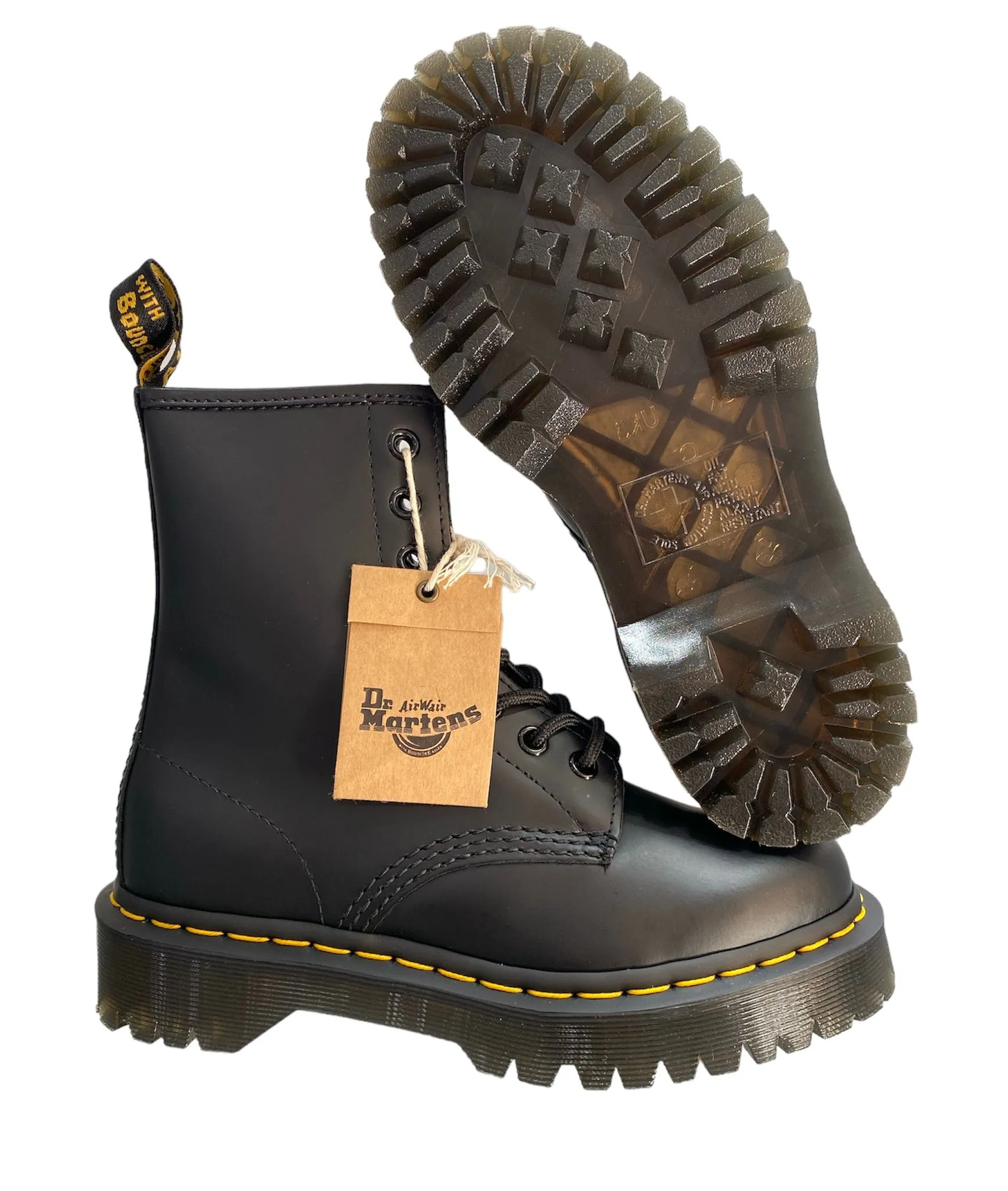 Dr Martens donna 1460 Bex black smooth (Articolo 25345001)