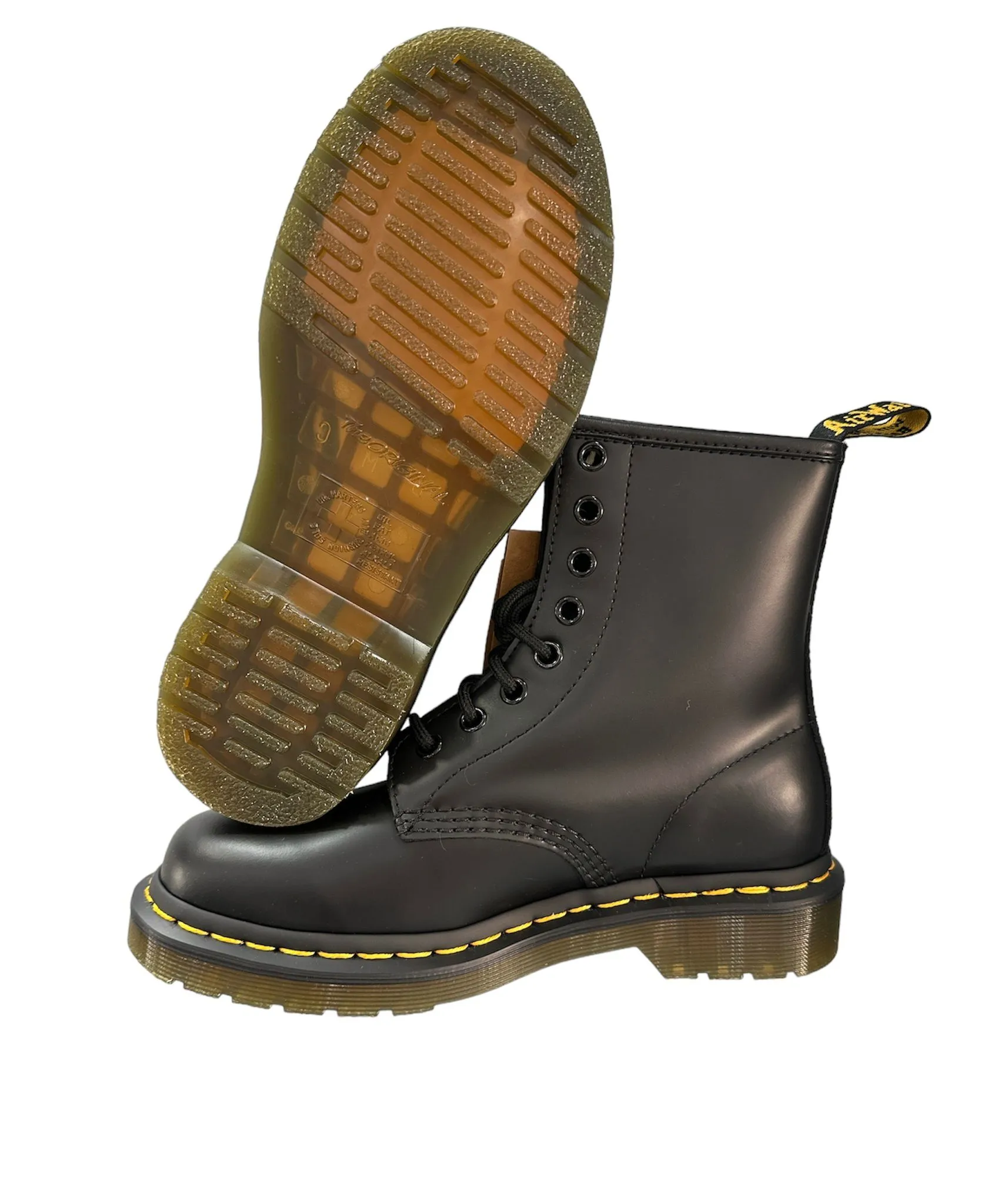 Dr Martens donna 1460 black smooth (Articolo 11822006)