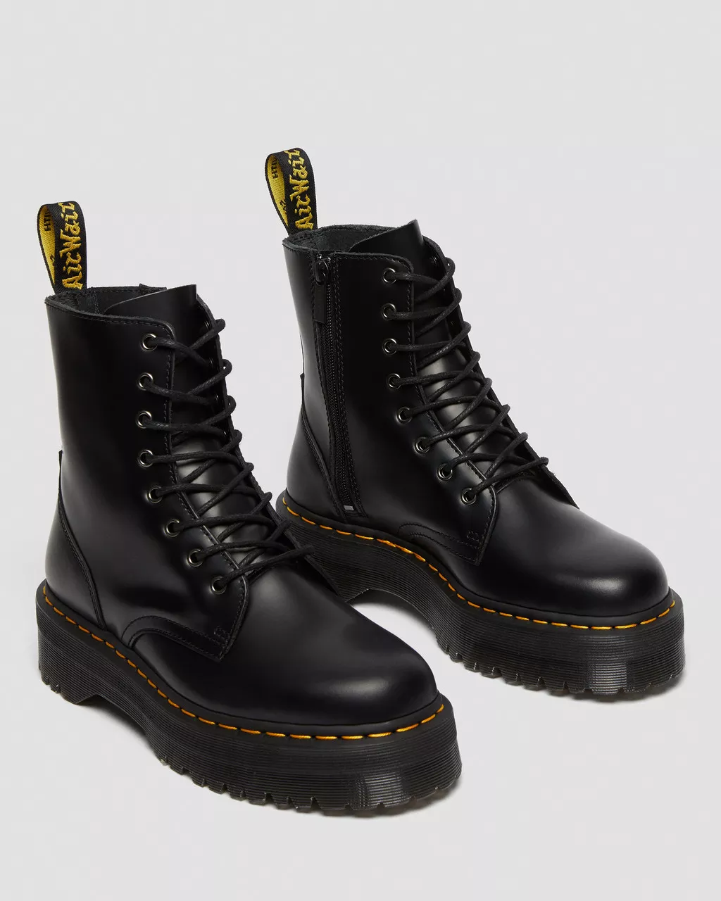 Dr Martens donna jadon black smooth  (Articolo 15265001)