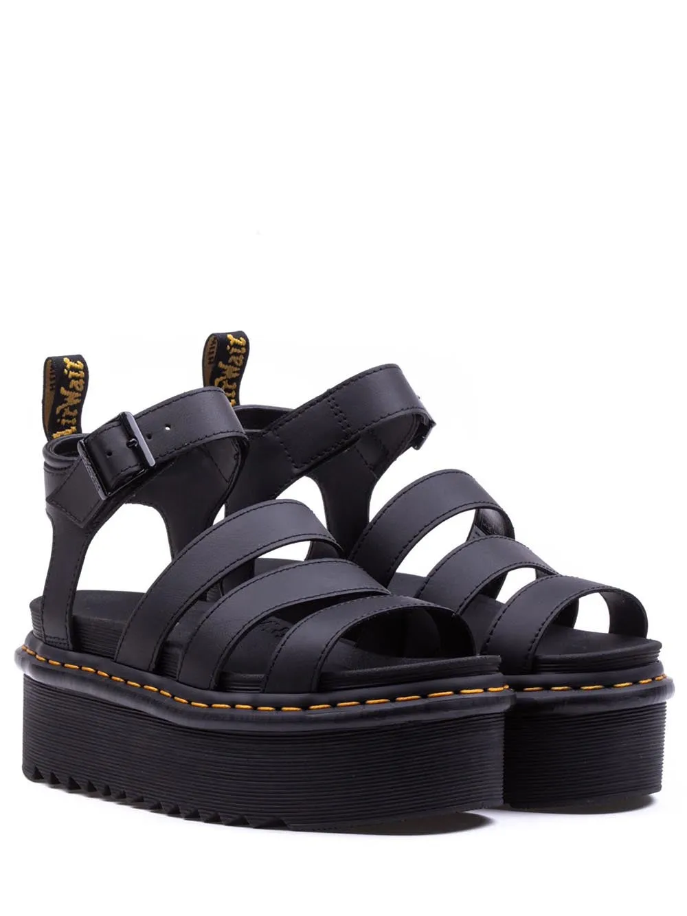 Dr. Martens Sandalo Donna Blaire Quad Hydro Nero