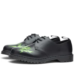 Dr. Martens x NTS Radio 1461Black & Bright Green Smooth