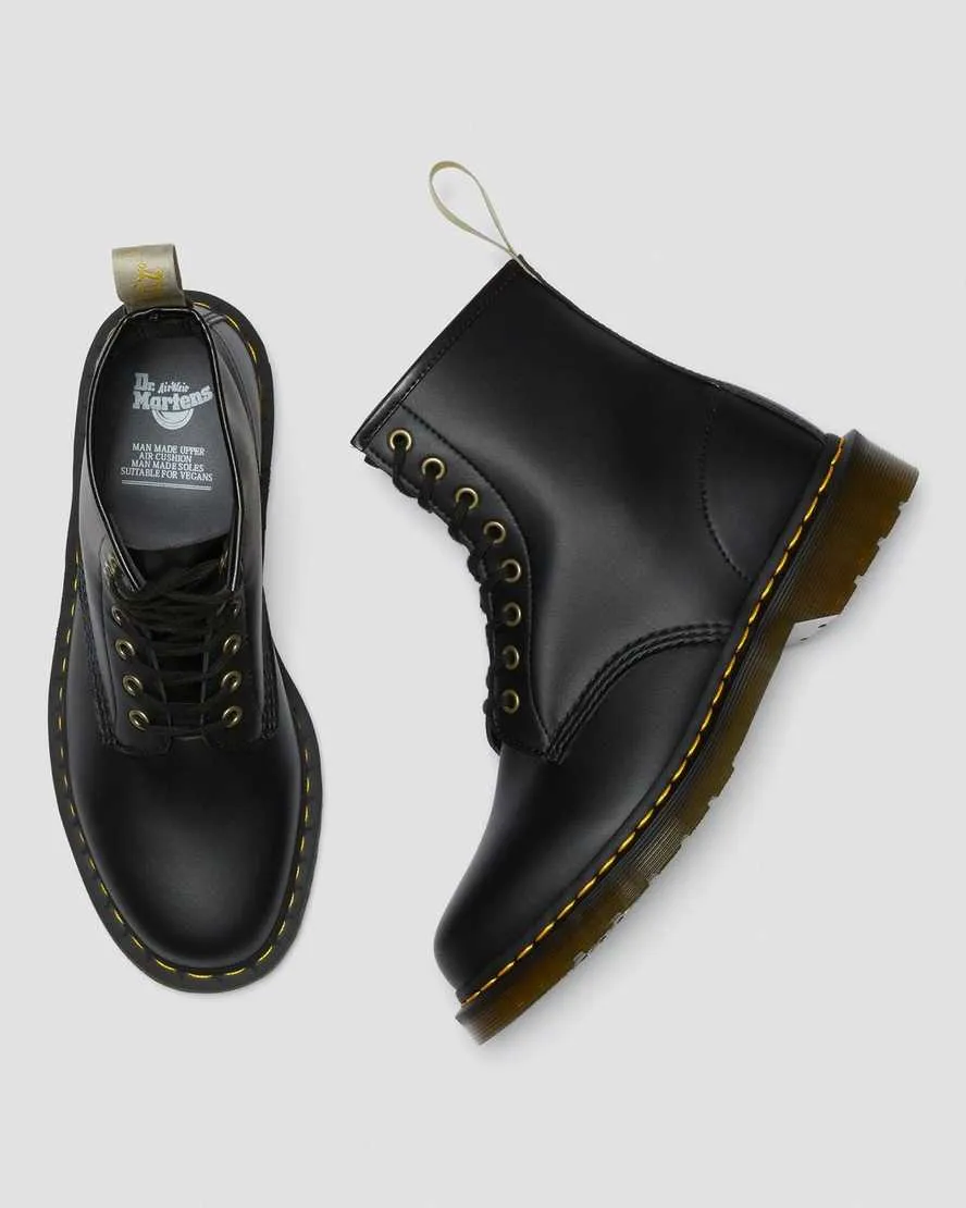 Dr Martens- 1460 Vegan Felix Rub Off Black