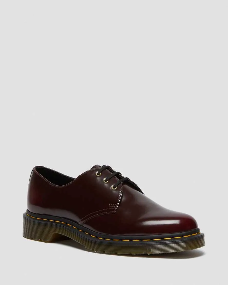 Dr Martens- 1461 Vegan, Cherry Red Oxford Rub Off