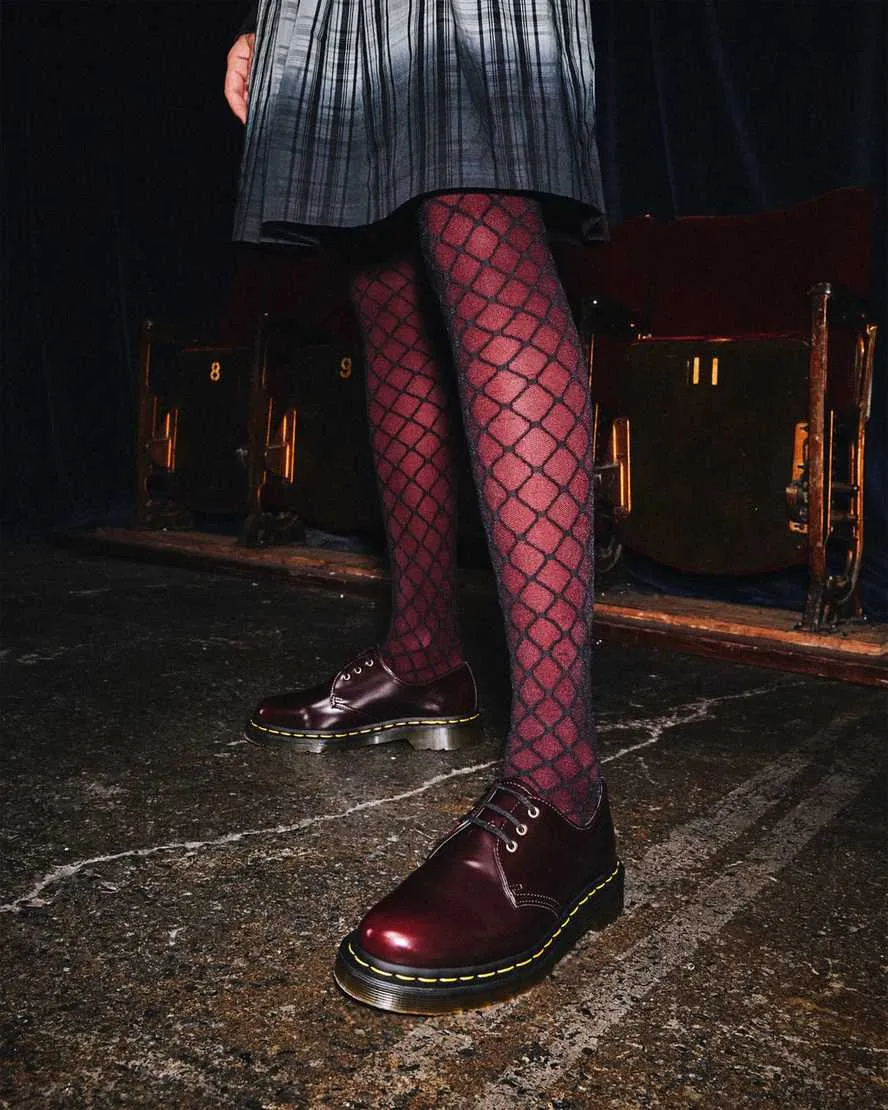 Dr Martens- 1461 Vegan, Cherry Red Oxford Rub Off