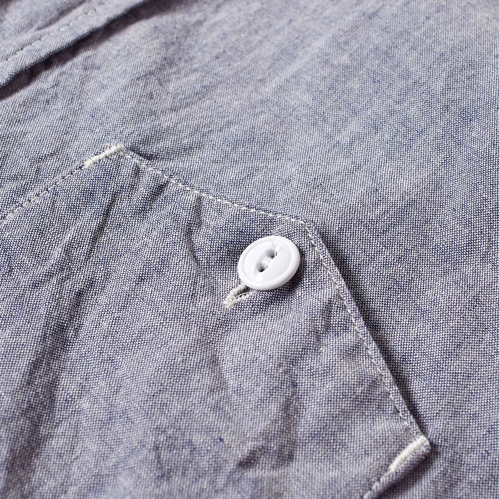 Engineered Garments Work ShirtBlue Cotton Chambray