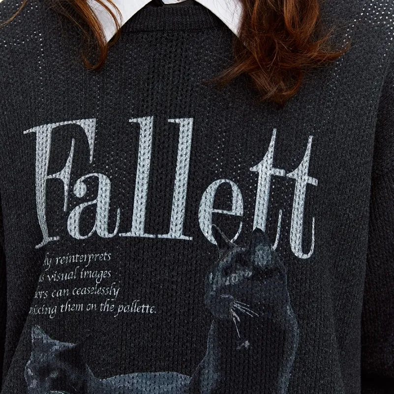 Fallett  |Casual Style Street Style Long Sleeves Logo